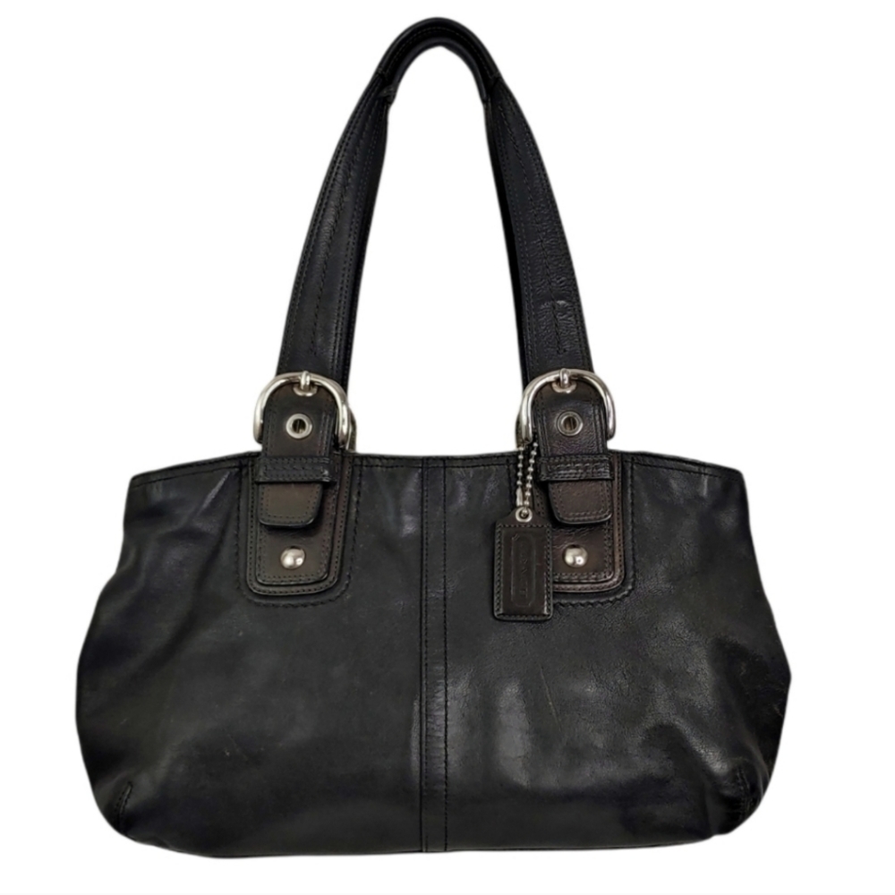 COACH VINTAGE LEATHER SOHO BAG!